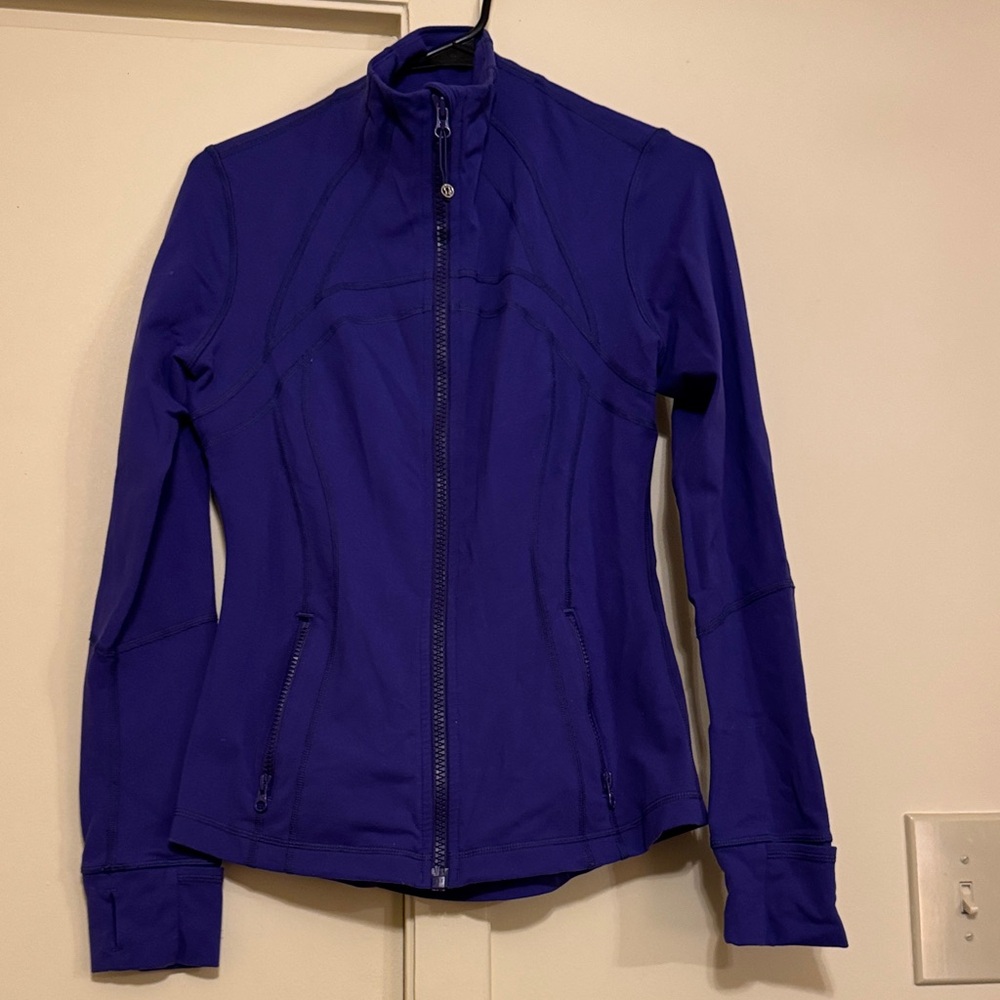lululemon athletica Deep Purple Full-Zip Athletic Jacket